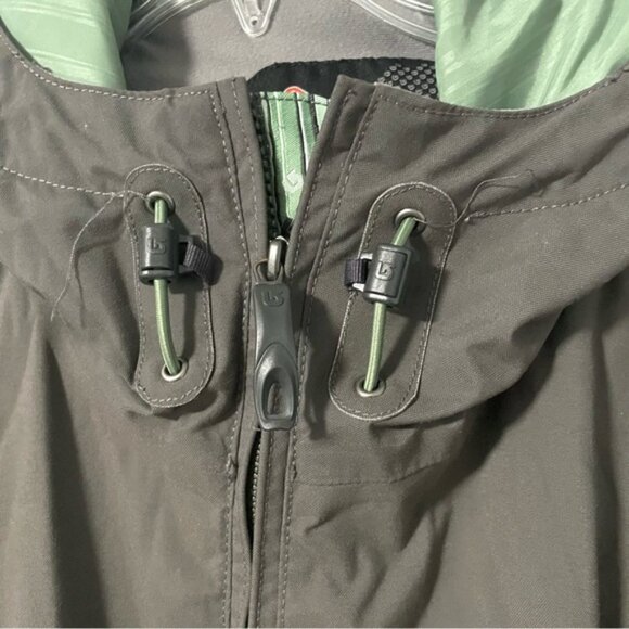 Burton Olive Green Ski Jacket Coat L - Picture 4 of 16